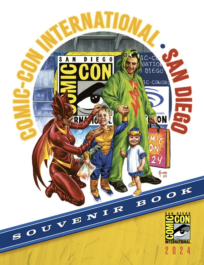 2024 Comic-Con Souvenir Book Cover image